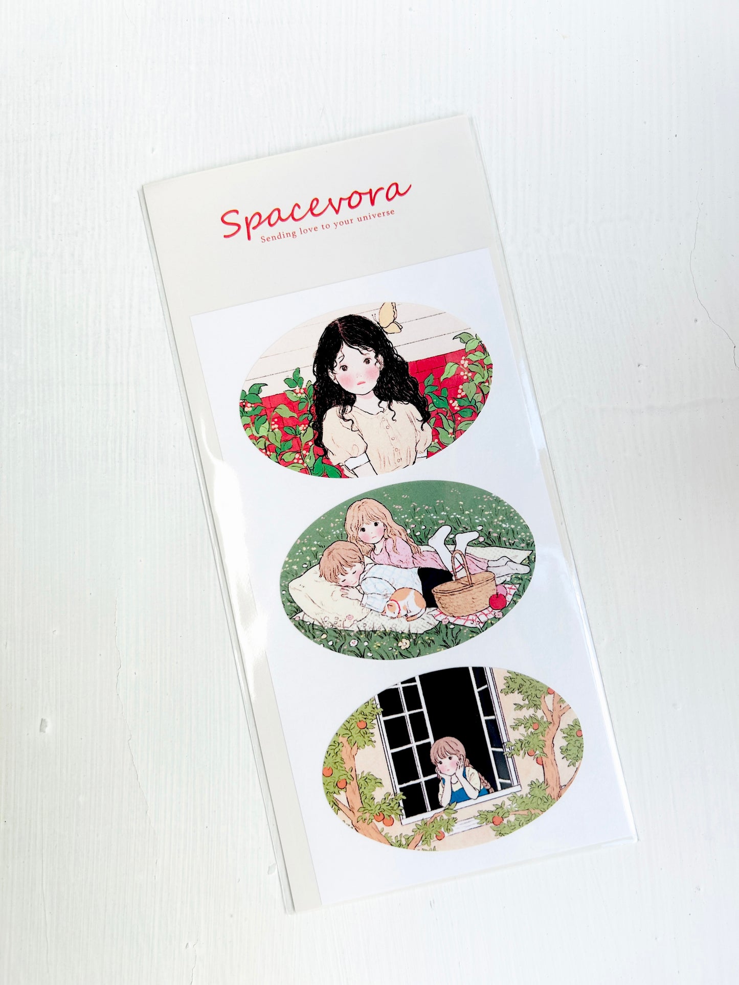 Yoovora Green Scenery Sticker Sheet