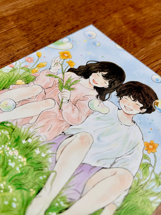 Yoovora Bubbles Postcard