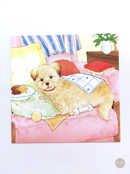 Yoovora Foodie Dog Postcard