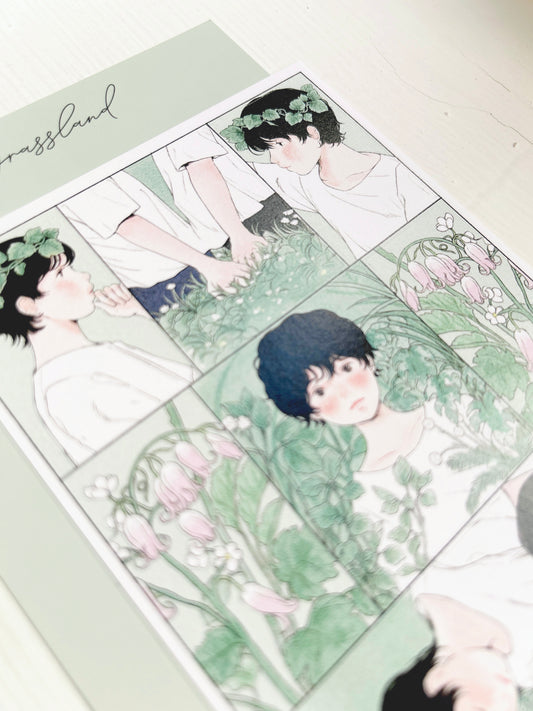 Yoovora Whimsical Forrest Boy Sticker Sheet