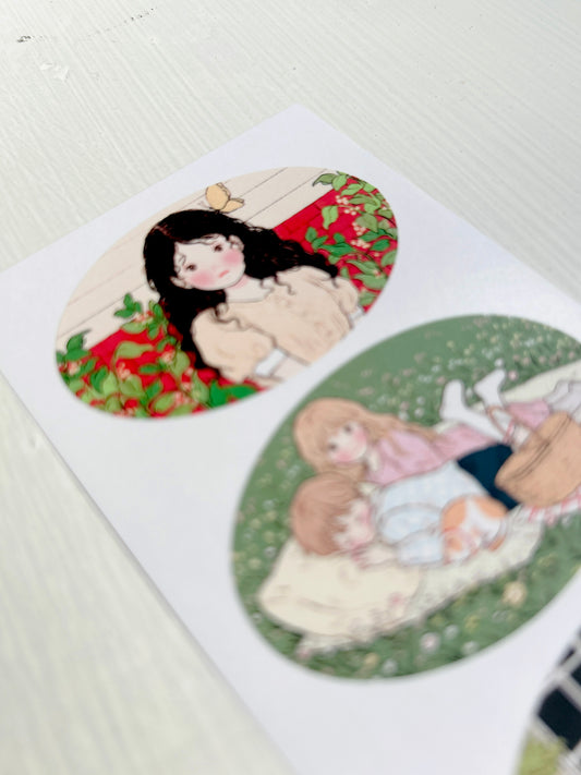 Yoovora Green Scenery Sticker Sheet