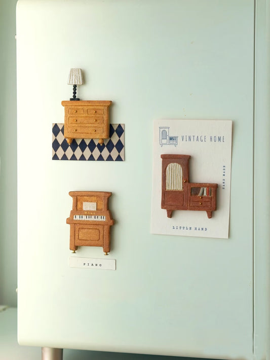 Little Hand Ceramic Vintage Furniture Magnet 【Cabinet】