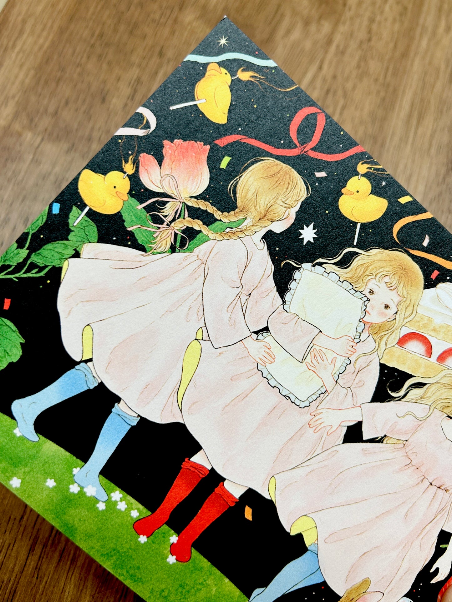 Yoovora Three Girls Postcard