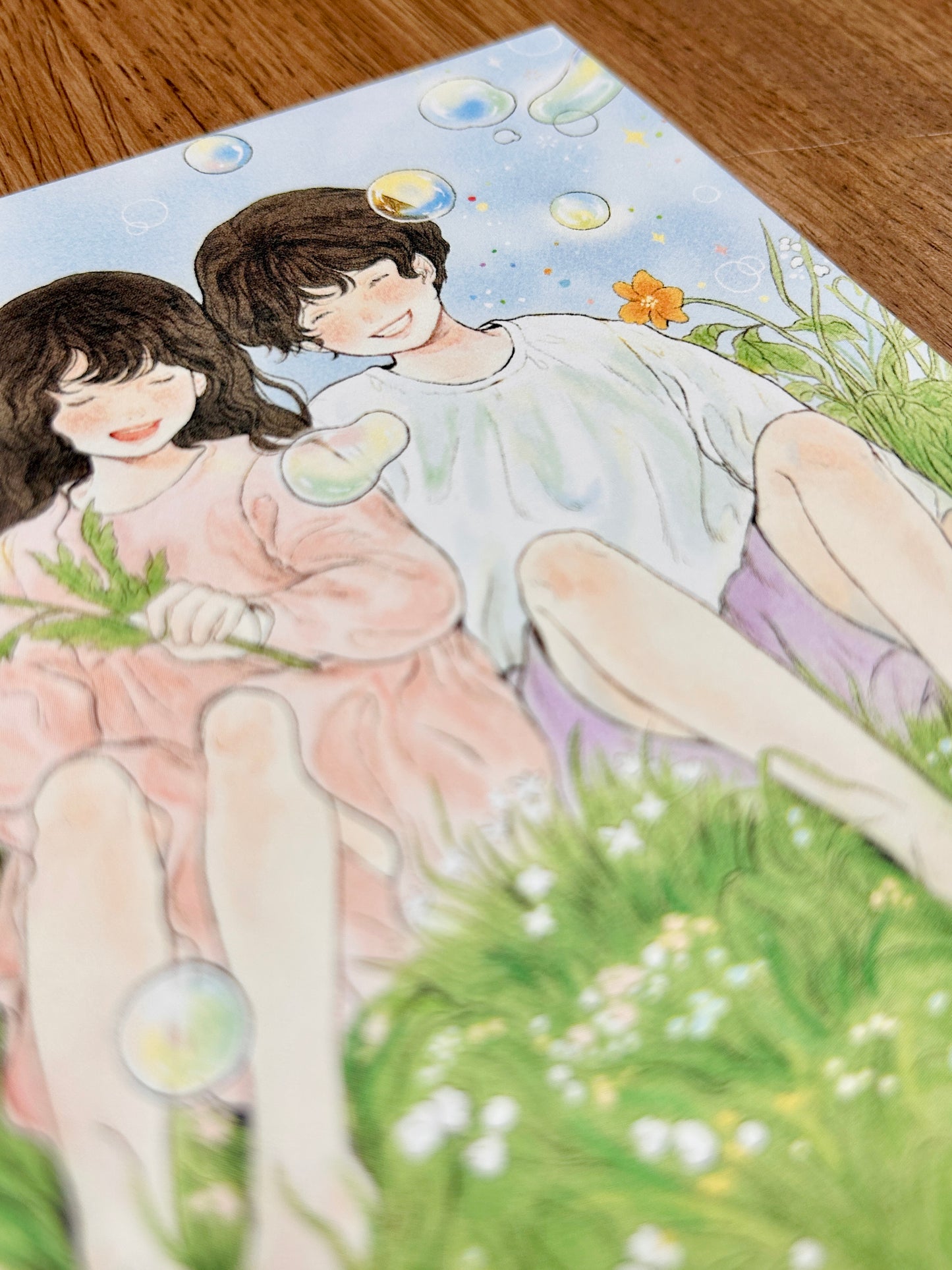 Yoovora Bubbles Postcard