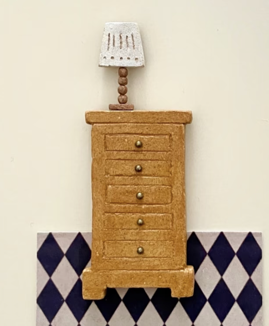 Little Hand Ceramic Vintage Furniture Magnet 【Drawer】