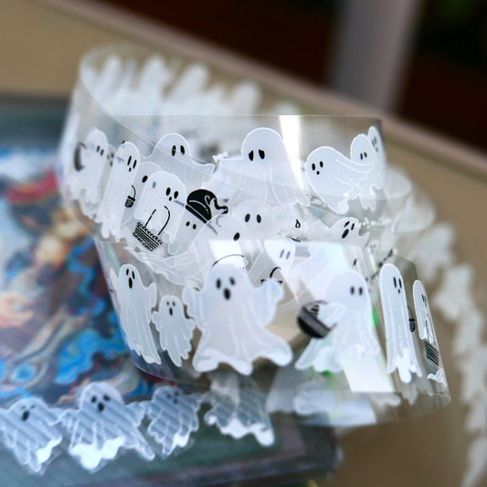 Halloween Themed Ghosts Goes Trick or Treat PET Tape