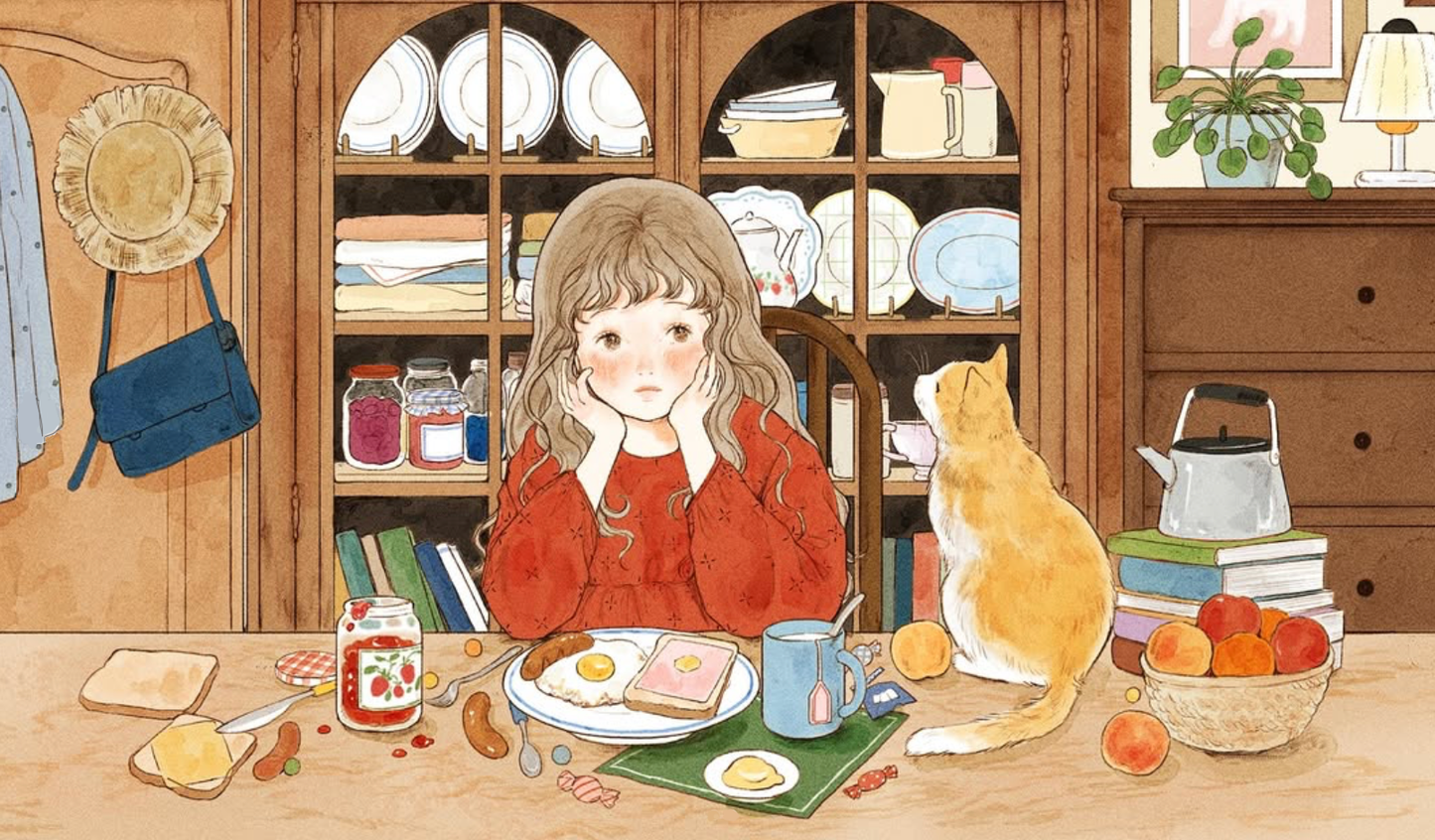 Yoovora Patient Cat Postcard